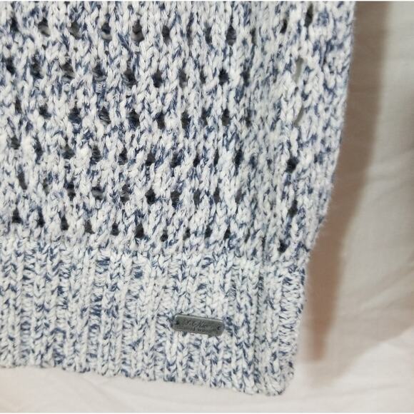 S Oliver heather gray open knit sweater oversized - Picture 3 of 6